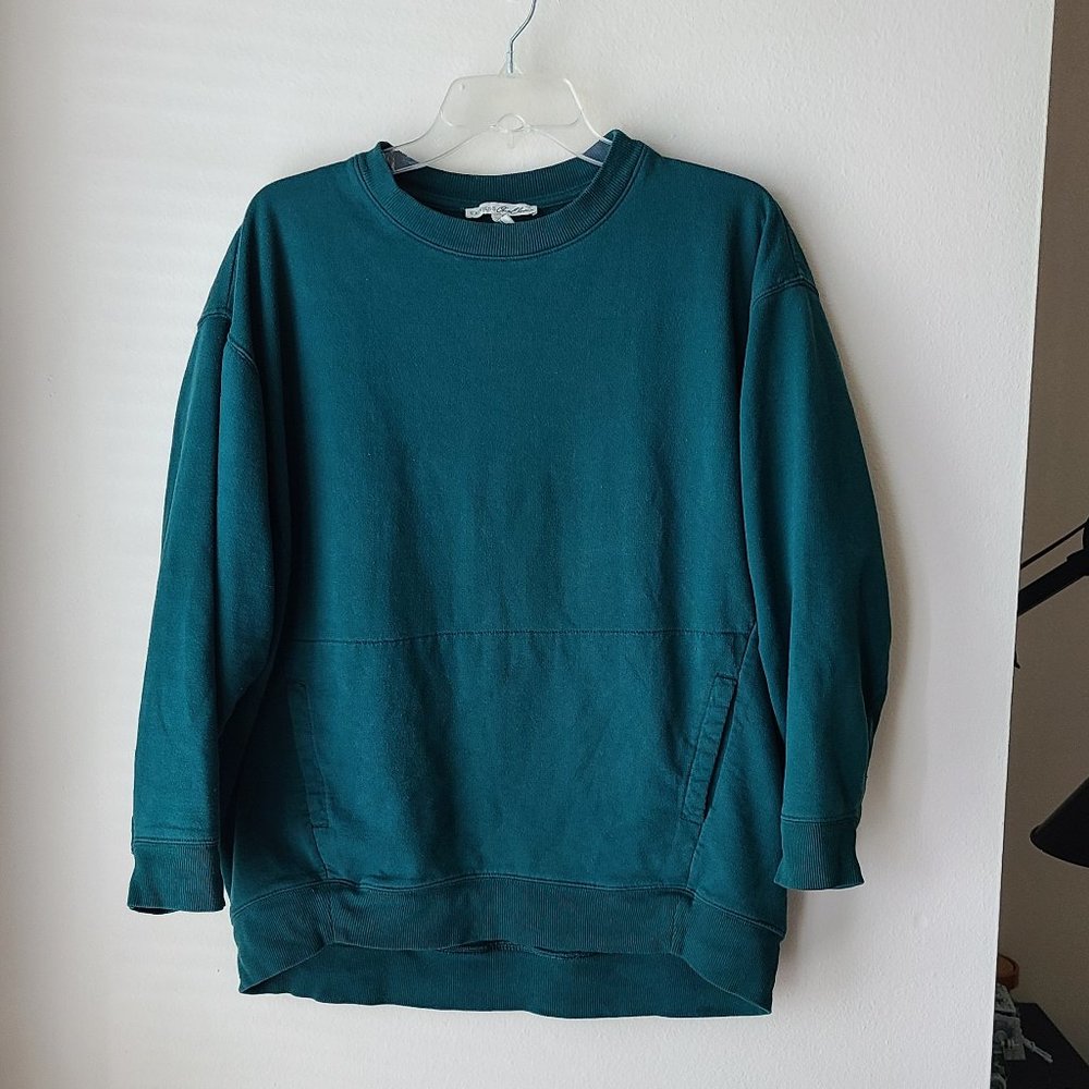 Express One Eleven Dark Green Sweatshirt